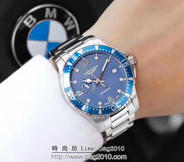 LONGINES浪琴 康卡斯潛水星辰月相系列 高端機械男表 WSS0469